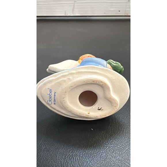 Vintage Goebel Annual Ornament 1979 Second Edition Blue Angel Christmas - Picture 3 of 3